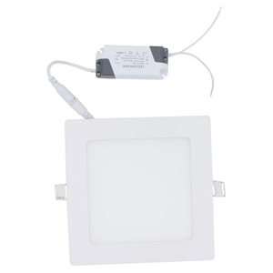 Ultra Thin Led Panel Downlight real full watt 3W 4W 6W 9W 12W 15W 18W 24W Luz empotrada de techo LED redonda / cuadrada