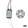 Lámpara de bombilla de alta potencia de 3W con transformador de iluminación de controlador de adaptador de controlador LED 280-300mA