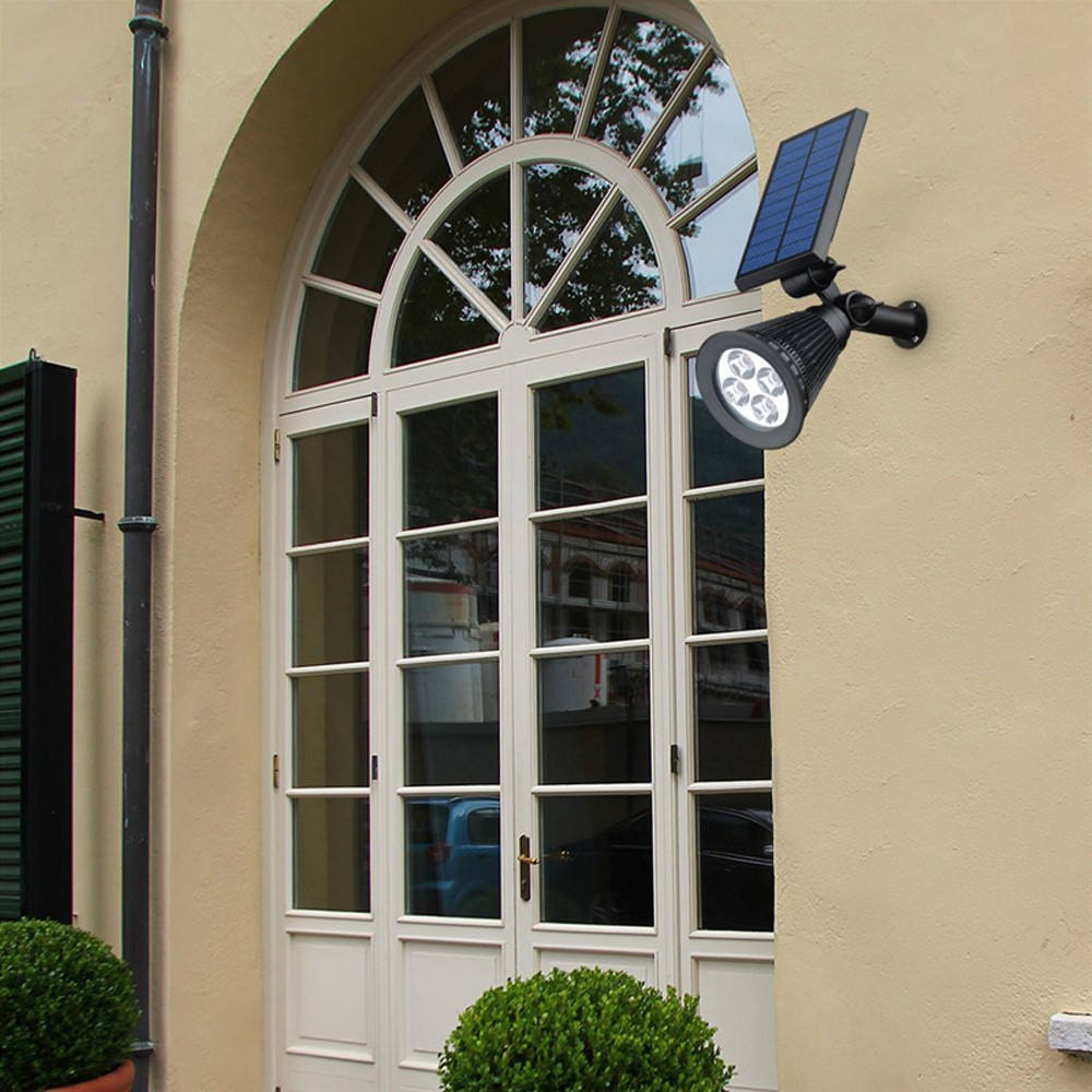 Luz solar LED para jardín, luz impermeable para césped, alimentada para decoración de patio, alumbrado público con precio al por mayor