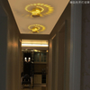 Lámpara de pared de techo LED rgb porosa montada en el techo con control remoto para interior Restaurante Bar candelabro de luz patio, noticias