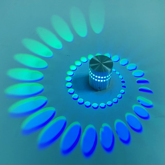 Lámpara de pared de techo LED rgb porosa montada en el techo con control remoto para interior Restaurante Bar candelabro de luz patio, noticias