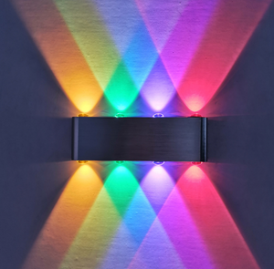 Iluminación electrónica Soporte de pared Luces Muebles blancos cálidos largos 220V Iluminación Arriba y abajo Escalera Restaurante Novedad
