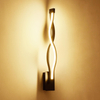 Lámpara de pared LED, decoración de iluminación moderna para el hogar, lámpara de pared de tres colores, atenuación de 2,4G, control remoto, luces de aluminio