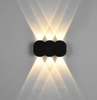 Nueva fábrica, venta al por mayor, IP65, aluminio, impermeable, exterior, arriba y abajo, luces de pared, luces de pared para el hogar con precio de fábrica