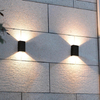 Arriba y abajo COB Lámparas de pared LED modernas 10W Iluminación exterior interior Aplique de pared impermeable montado en la pared