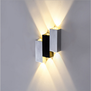 El mejor precio llevó luces para la pared de la luz del hogar 6w lámpara de pared moderna luz de pared de lujo con precio al por mayor de fábrica