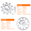 Superficie de fuente de luz de repuesto inteligente de 2,4G para candelabro de Control remoto, luz led de techo, controlador de luz de techo