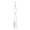16W Decoración de la casa moderna Forma de onda Aluminio Arriba Abajo Lámpara de pared LED Luz de pared LED para interiores Luz de guirnalda de vacaciones