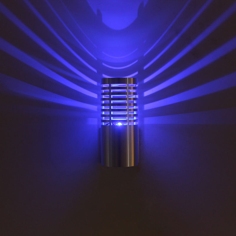 Lámparas de pared de aluminio para casas, luces de interior, luces led para escaleras de interior, lámparas de noche de mediados de siglo