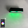 Lámpara de pared inteligente, lámpara de pared led controlada por aplicación, luces led de pared para interiores, luces led de pared para interiores, interruptor de luz controlado por aplicación