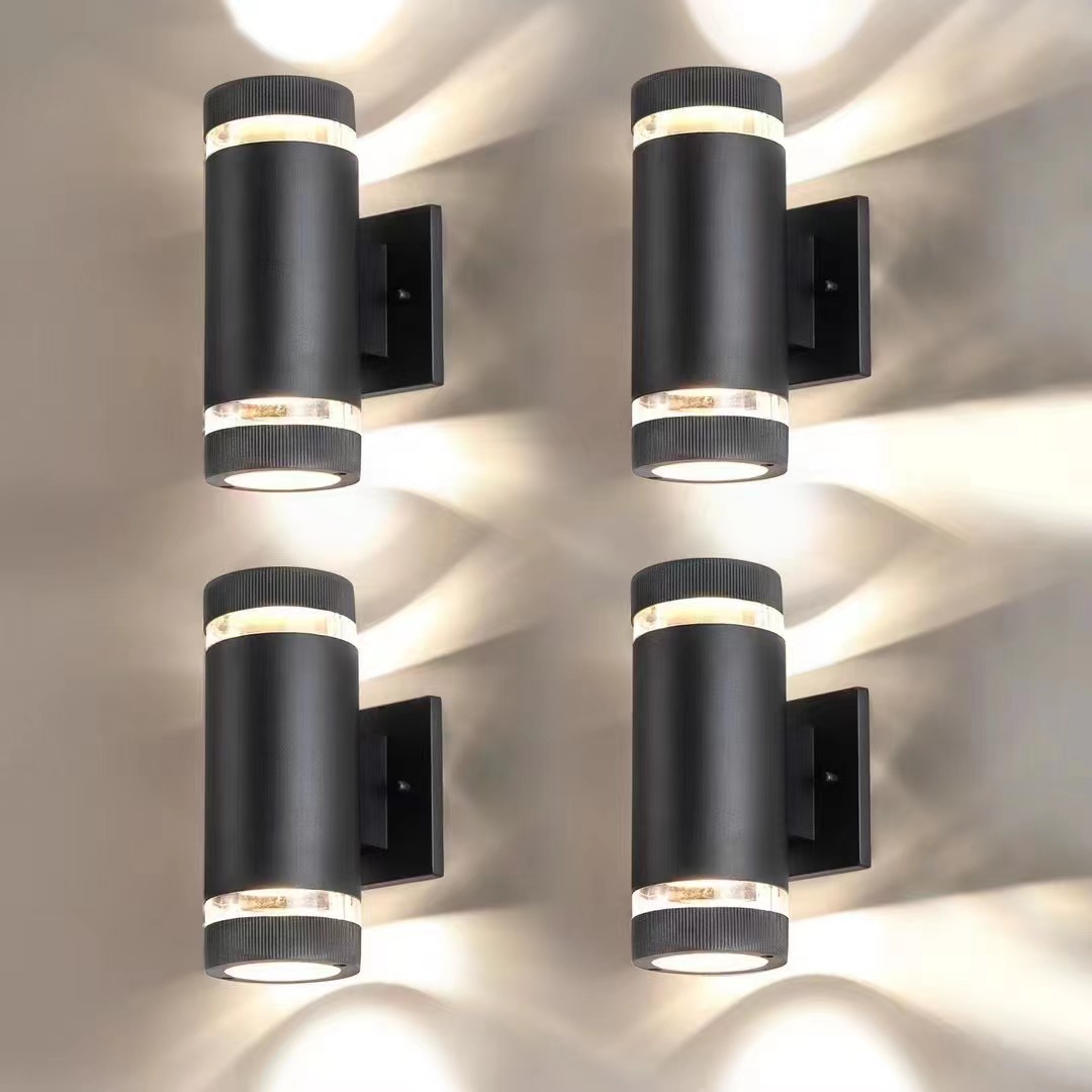 Lámpara de pared negra carcasa de lámpara de pared luz de pared led iluminación de pared led nueva lámpara de pared Las lámparas de pared se pueden reemplazar con bombillas lámparas de pared del dormitorio aplique de pared led