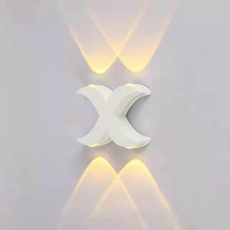Iluminación led para montaje en pared para exteriores Apliques led modernos para exteriores Lámpara personalizable en privado