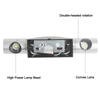 2x3W AC85-265V 360 grados de rotación arriba abajo lámpara de pared accesorios lámpara de pared de lectura interior para sala de estar sala de lectura