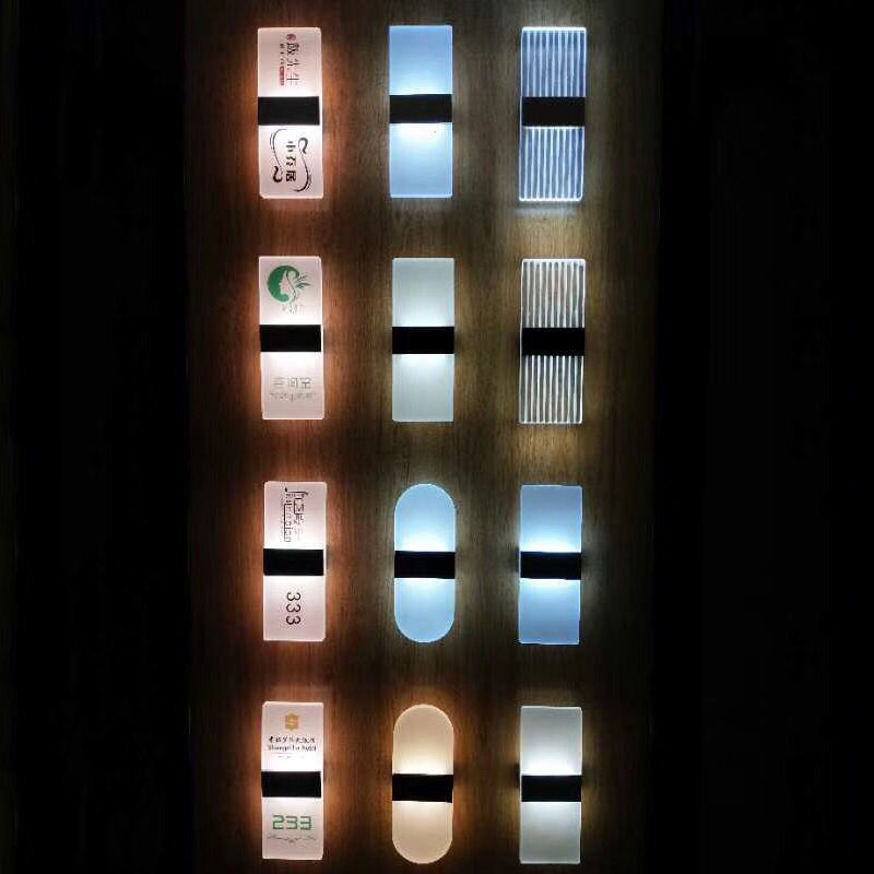 Aplique de pared acrílico 2023, teclas de Piano, luz de pared para sala de estar, baño, dormitorio, luminaria, luz nocturna de 85-265V