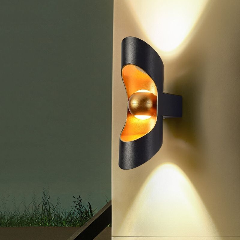 LED Wandkandelaar Binnen Gangwandleuchte luz nocturna lámpara de pared LED nórdica 6W impermeable al aire libre jardín patio balcón