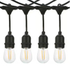 Iluminación de jardín inteligente 15m RGB ambiente de jardín cable de iluminación control de teléfono inteligente E27 fabricante de enchufes ventas directas