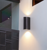 China Fabricación Hogar Exterior 3000-6000k 6W Decoración interior Led Luz de pared Exterior 15 * 8 * 6.8 CM Arriba y abajo
