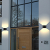 Hagood nuevo semicírculo lámpara de pared impermeable Led aplique de pared iluminación exterior impermeable IP65 ángulo de iluminación ajustable