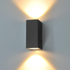 Montaje impermeable hacia arriba y hacia abajo Aplique de luz exterior para jardín Gran exterior Montado en la pared Led