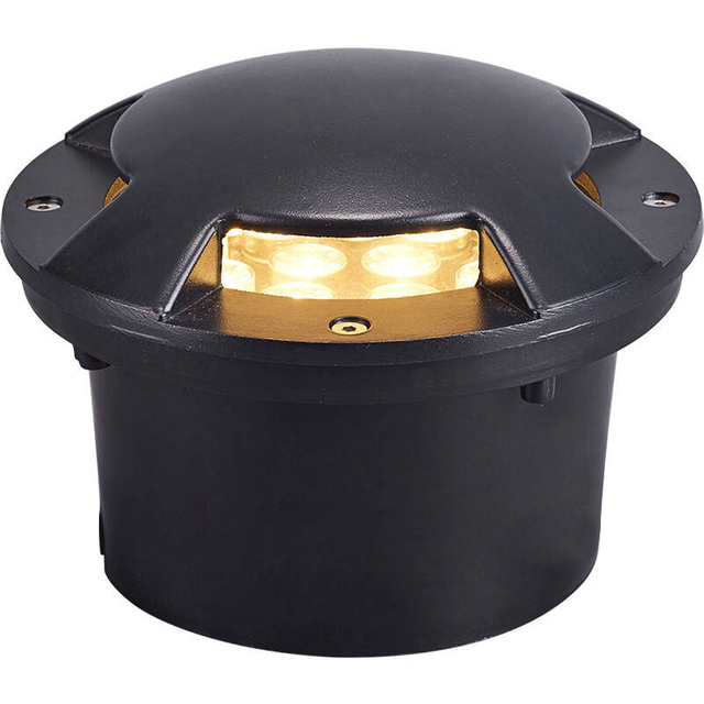 Luz subterránea LED IP65, 1W, 3W, luz enterrada, lámpara de suelo, camino, jardín, césped, patio, iluminación impermeable para exteriores, 85-265V DC12V