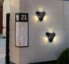 Aplique de pared LED, lámpara de decoración moderna, iluminación Interior para el hogar, 85-265V, 5W, escaleras al aire libre, mesita de noche, luz de pared de salón