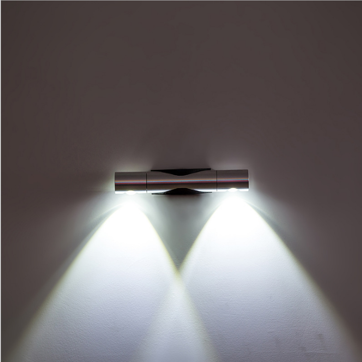 2W 6W AC85-265V luz de pared 360 grados Venta caliente luz de tocador de luz de espejo montada en la pared con la mejor calidad