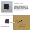Lámpara de pared LED 6W versión mejorada moderna IP20 luz de pared LED interior 220V luces blancas cálidas luz decorativa lámpara de noche para Bedro
