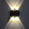 Lámpara de pared con personalidad nórdica de 4W, lámpara Led Simple de fondo para sala de estar, lámpara de pared redonda, iluminación para pasillo de Hotel, forma de diamante
