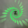 Lámparas de decoración de fondo de círculo simple, luces de pared LED RGB modernas para sala de estar, dormitorio, mesita de noche, pasillo, pasillo, iluminación interior