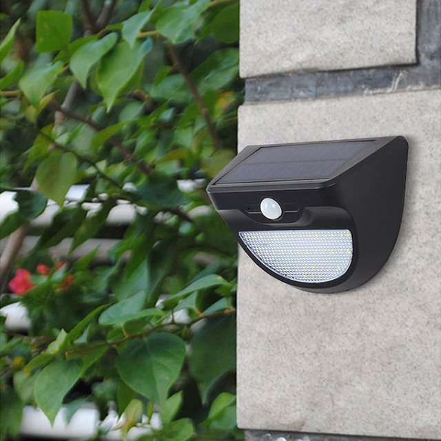 lámpara solar lámparas solares al aire libre lámpara solar led lámpara de pared solar semicircular lámpara de pared solar al aire libre