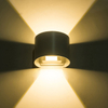 Diseño de semicírculo a prueba de agua Luz de pared LED 6W Iluminación exterior con accesorios de precio directo de fábrica Aplique de lámpara de luz