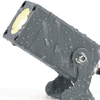 Foco LED para exteriores de 3W, carcasa negra, punta superbrillante, resistente al agua, paisaje IP65, foco Led para césped, jardín, árbol, 12V, 220V