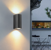 Lámpara LED de diseño creativo, 12W, luces de pared para interiores, resistente al agua, para exteriores, lámpara de candelabro nórdico moderno, lámpara de decoración Interior Homall E Lampara