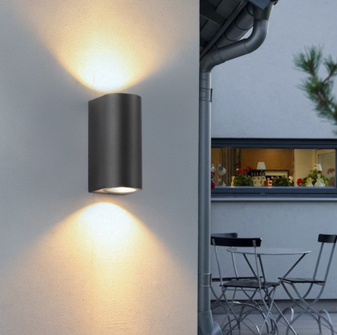 Lámpara LED de diseño creativo, 12W, luces de pared para interiores, resistente al agua, para exteriores, lámpara de candelabro nórdico moderno, lámpara de decoración Interior Homall E Lampara