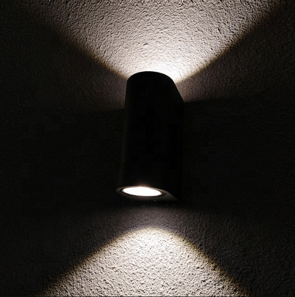 12W Art Deco Modern Wall Led Light Up Down Iluminación interior Aplique de pared de aluminio Luces de pared Led con control remoto Wandlamp
