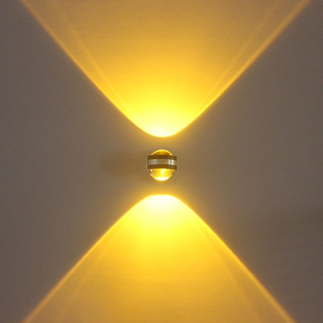 Nueva lámpara de pared de cristal de doble cara de alta calidad, luz de tocador de precio competitivo para Hotel interior