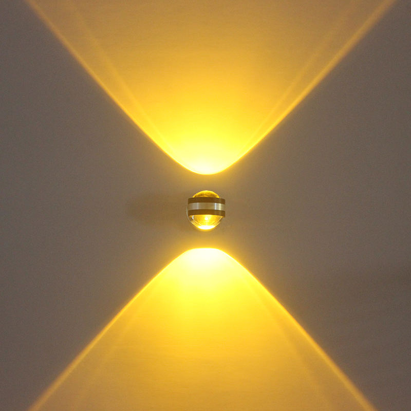 Nueva lámpara de pared de cristal de doble cara de alta calidad, luz de tocador de precio competitivo para Hotel interior