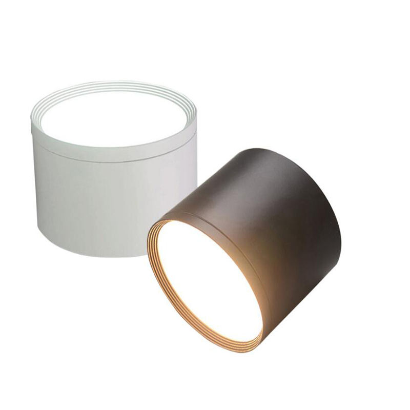Luz de paso empotrada de aluminio IP65 Luz de pared de escalera Led 3w Interior Exterior Negro Luminoso Lámpara de cuerpo blanco Artículo de potencia Chip de iluminación