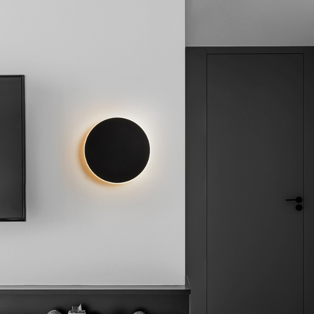 8W 12W 15W Modern Led Light Round and High Quality Interior Nightlight LED Moon Lights Indoor