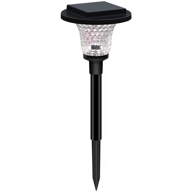 Batería 600MA / 1000MA Lámpara solar para césped Lámpara decorativa solar Luz solar para jardín Luz solar de vidrio Decoración de paisaje de jardín Lámpara de ruta insertada Polisilicio monocristalino