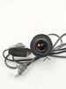 Interruptor de atenuación de 110V, 220V, 301, interruptor regulable E26, enchufe de cable eléctrico de doble anillo, interruptor y cable para luz LED