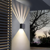 Lámpara LED de pared de 6W, lámpara de pared para jardín IP65, lámpara impermeable para exteriores, accesorio de decoración para el hogar, iluminación para pasillo, luz para pasillo