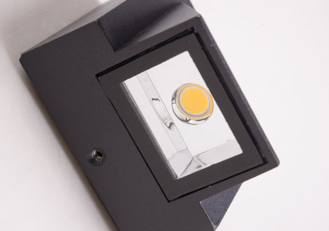 Lámpara LED de 5W y 12W para exteriores, lámpara resistente al agua, luz Led de pared moderna de aluminio hacia arriba y hacia abajo, luz Exterior para jardín, patio, porche