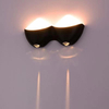 Nuevo estilo, lámpara de pared con personalidad nórdica, lámpara led simple de fondo para sala de estar, lámpara de pared redonda, iluminación minimalista para pasillo de hotel