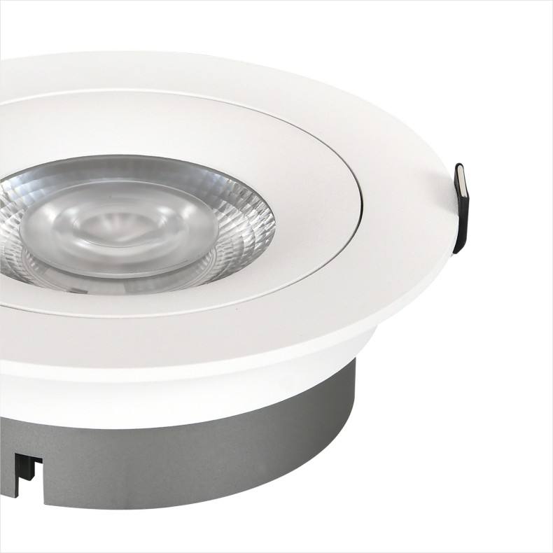 Precio de fábrica de China CE ERP Panel pequeño redondo Luz 5W 7W Luz de día Empotrada Panel de techo LED Luz de techo Mini Foco LED