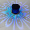 Lámpara de pared de flores de 3W Lámpara de pared de color LED Lámpara de pared RGB Lámpara de pared de color con control remoto Lámpara de pared decorativa Lámpara de pared con control remoto por infrarrojos