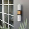 9W 10W Luz de pared exterior LED Impermeable IP65 Tira de aluminio Iluminación interior y exterior Decoración Jardín Porche Accesorios de iluminación 85-265v
