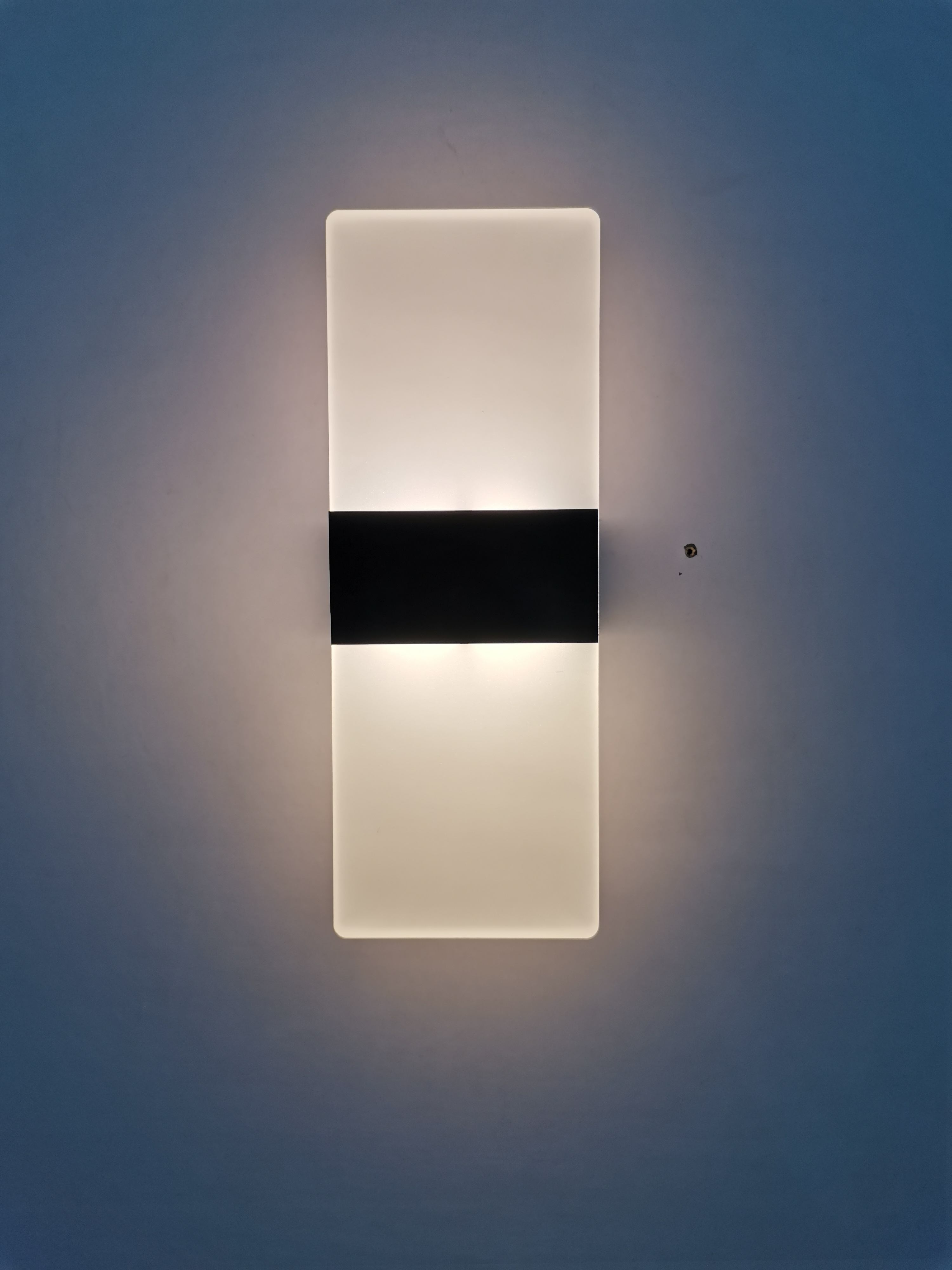 Lámpara de pared acrílica de 6 W, lámpara led simple de fondo para sala de estar, lámpara de pared redonda, iluminación de pasillo de hotel, minimalista
