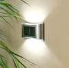 Lámpara Solar de 6LED IP65, lámpara impermeable para exteriores, lámpara de pared para patio, decoración de Villa de jardín, luz LED de pared para jardín