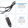 EE. UU., AU, Reino Unido, UE a E14 E27, cable de alimentación, Base de tornillo, portalámparas, cabezal de luz colgante LED con Cable de extensión de interruptor 303, enchufe de bombilla de 1,8 m